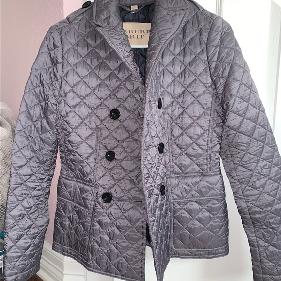 Burberry Brit Quilted Down Jacket Women’s - Picture 9 of 15